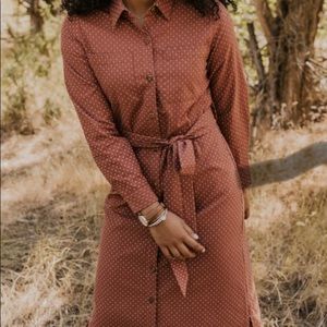 Roolee Hariette Collared Dress | New With Tags